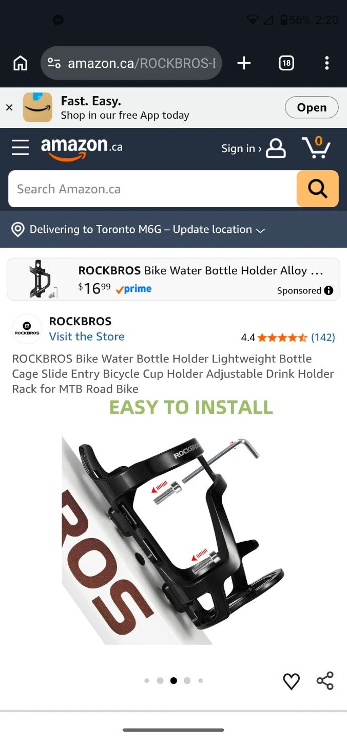 ROCKBROS Bike Water Bottle Holder - photo 5