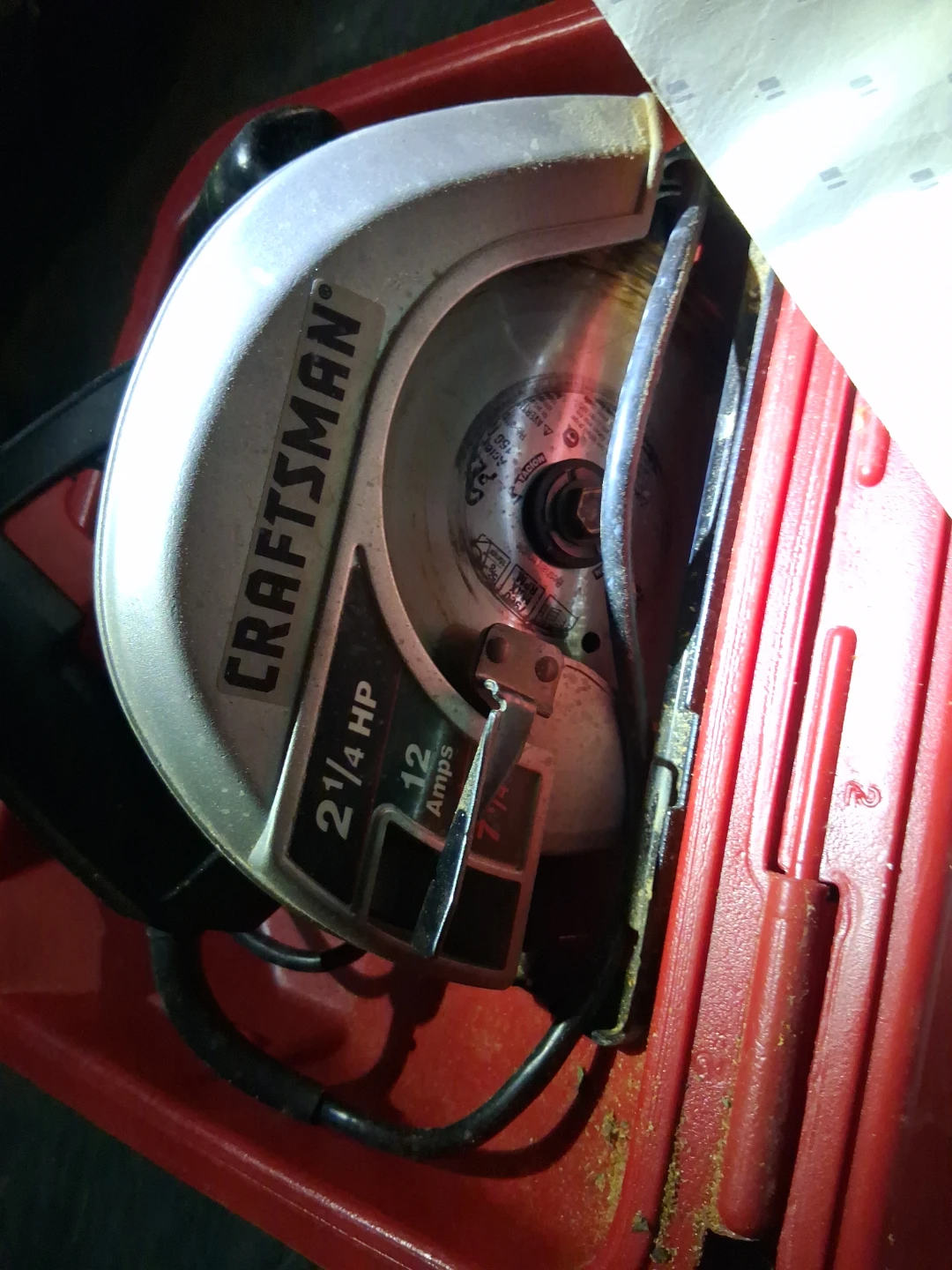 Craftsman Sierra Circular Saw 7-1/4 Inch - photo 3