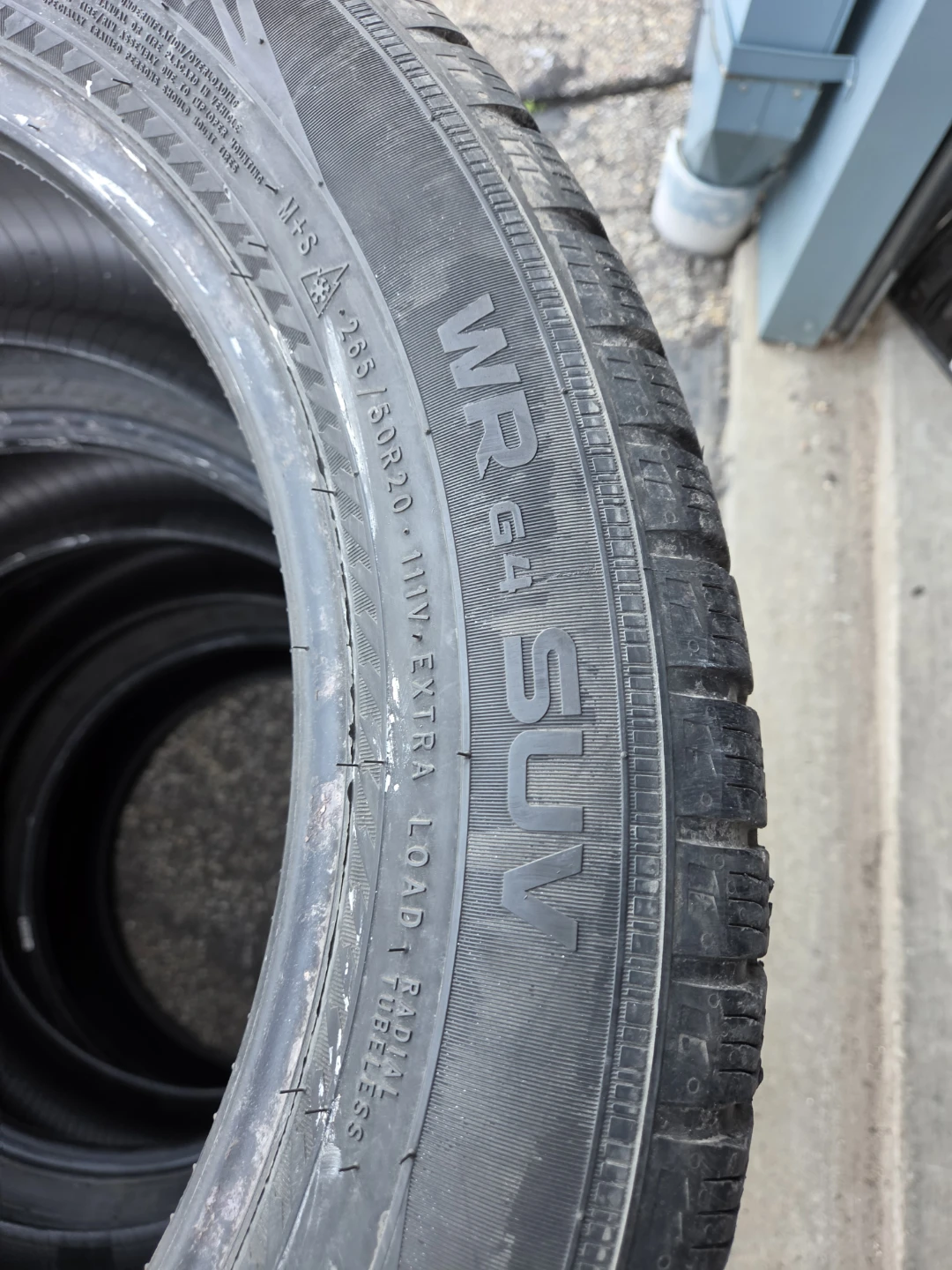 265/50R20 Nokian WR G4 SUV Tires (4 tires) - photo 4