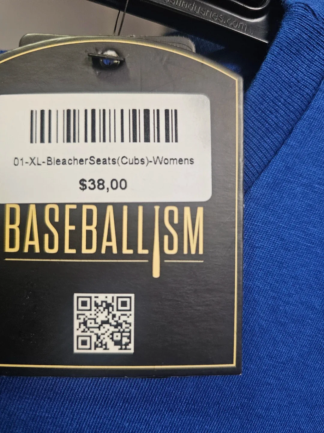 WMNS Bleachers Baseballism Chicago Cubs T-Shirt XL - photo 3