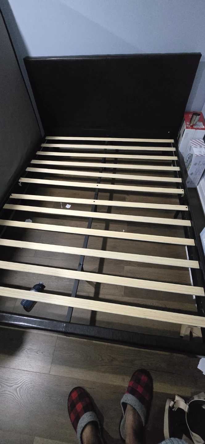 Queen Size Bed Frame with Headboard