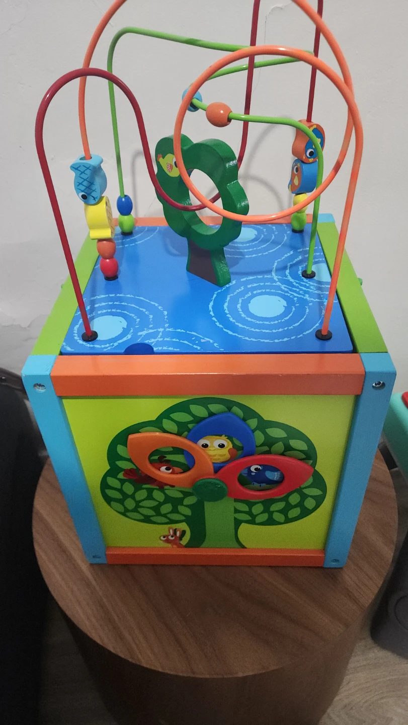 Wooden Activity Cube Toy - photo 3