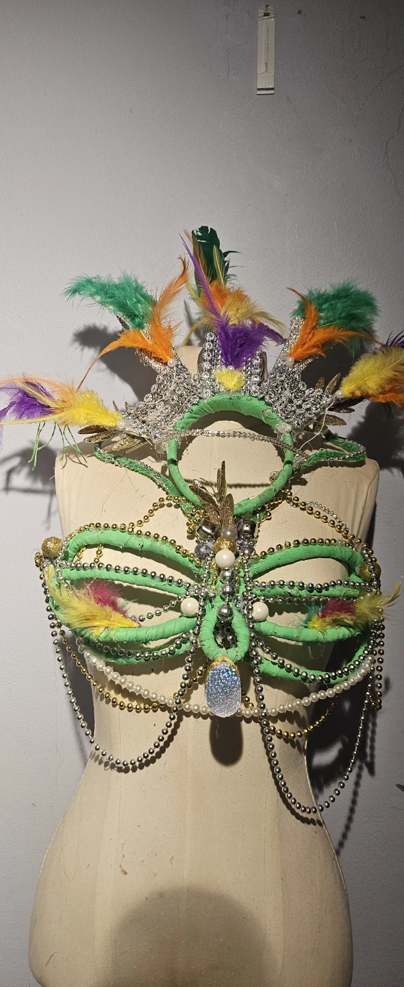 Caribana Bra & Headpiece