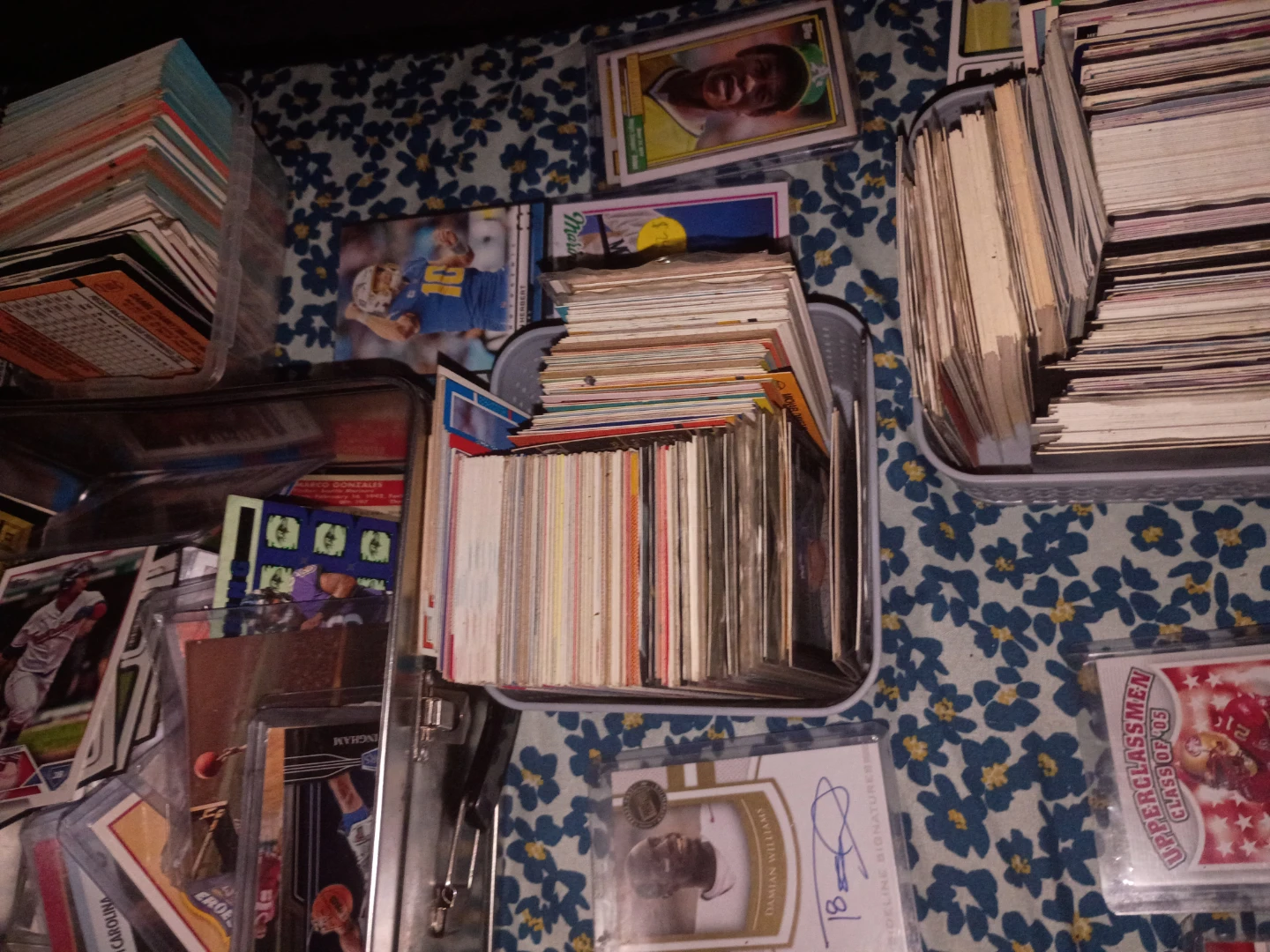 Collection of Sports Trading Cards