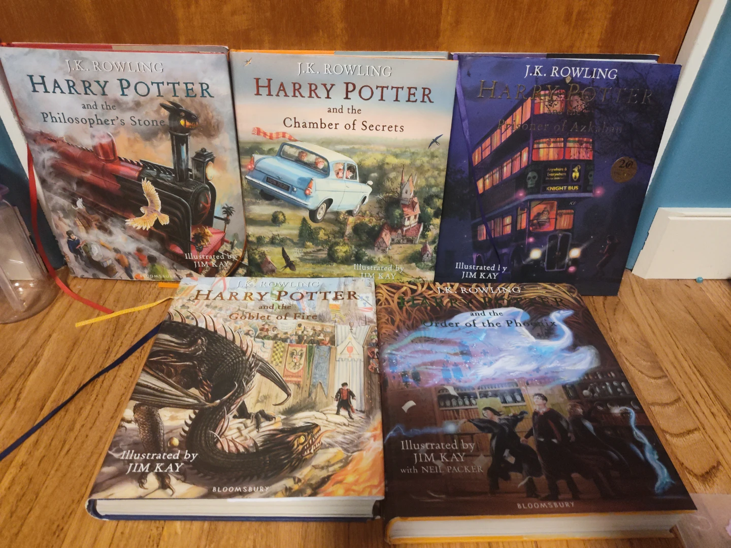 J.K. Rowling Harry Potter Illustrated Books full collection