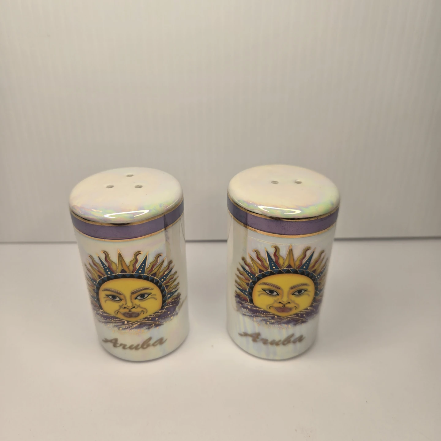 Aruba Sun Salt and Pepper Shakers
