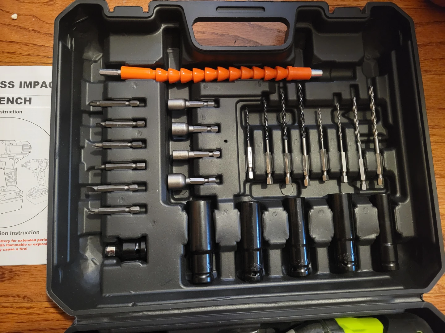 NEW Yunxi Impact Wrench Kit w/2 batteries 4.0Ah - photo 5