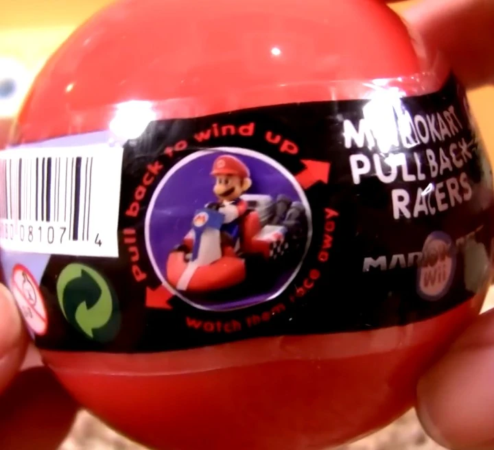 Mario Kart Pull Back Racers Toy