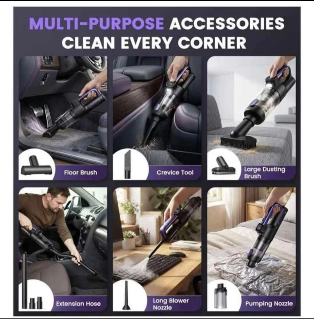 18,000Pa Turbo Handheld Vacuum - photo 4