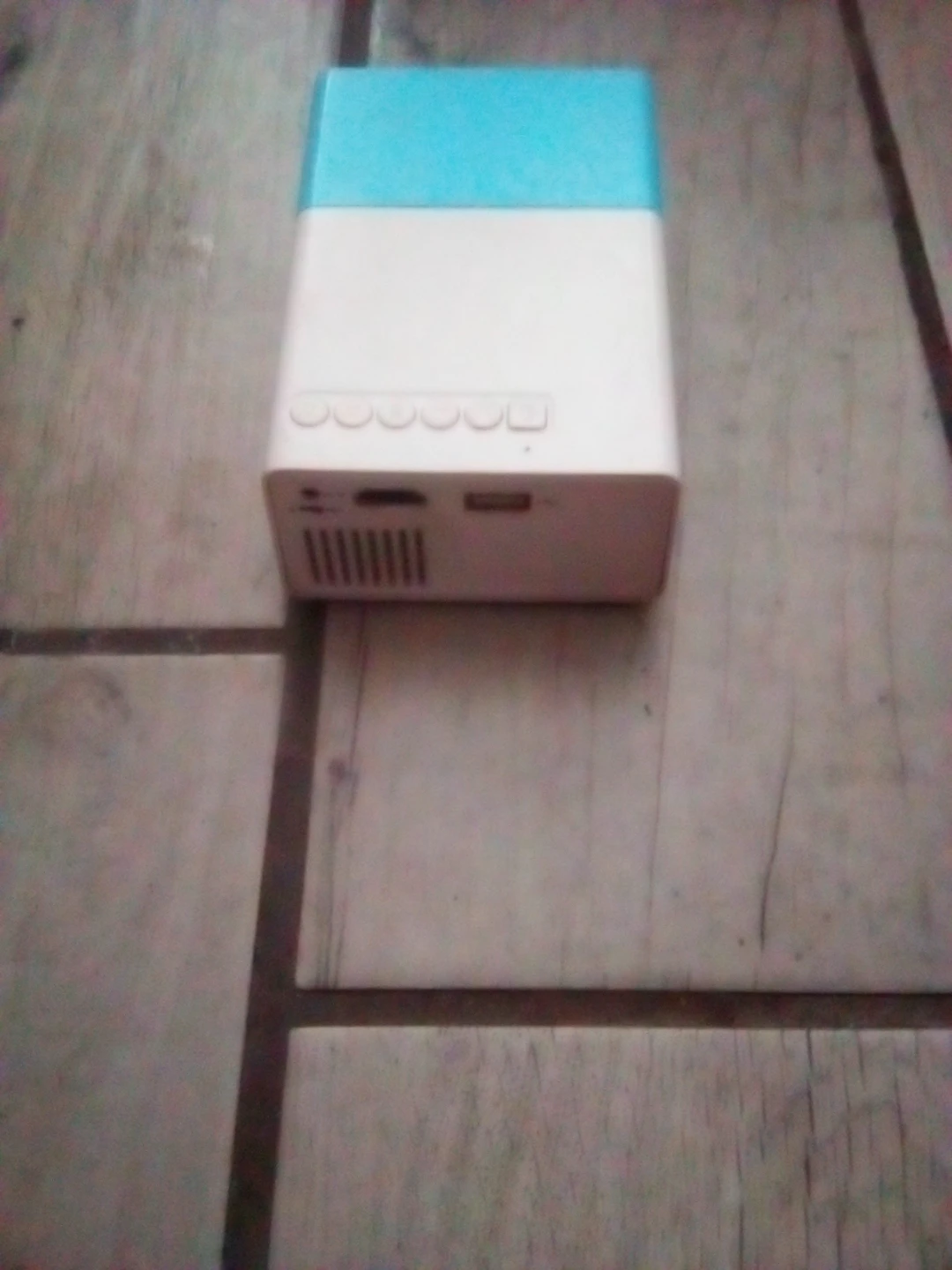 Mini Projector White and Blue - photo 3