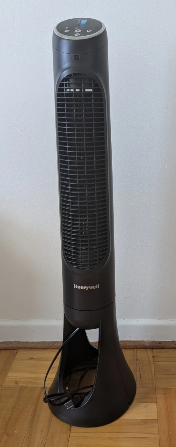 Honeywell Quiet Set 8-Speed Oscillating Tower Fan - 40" - Black - photo 3
