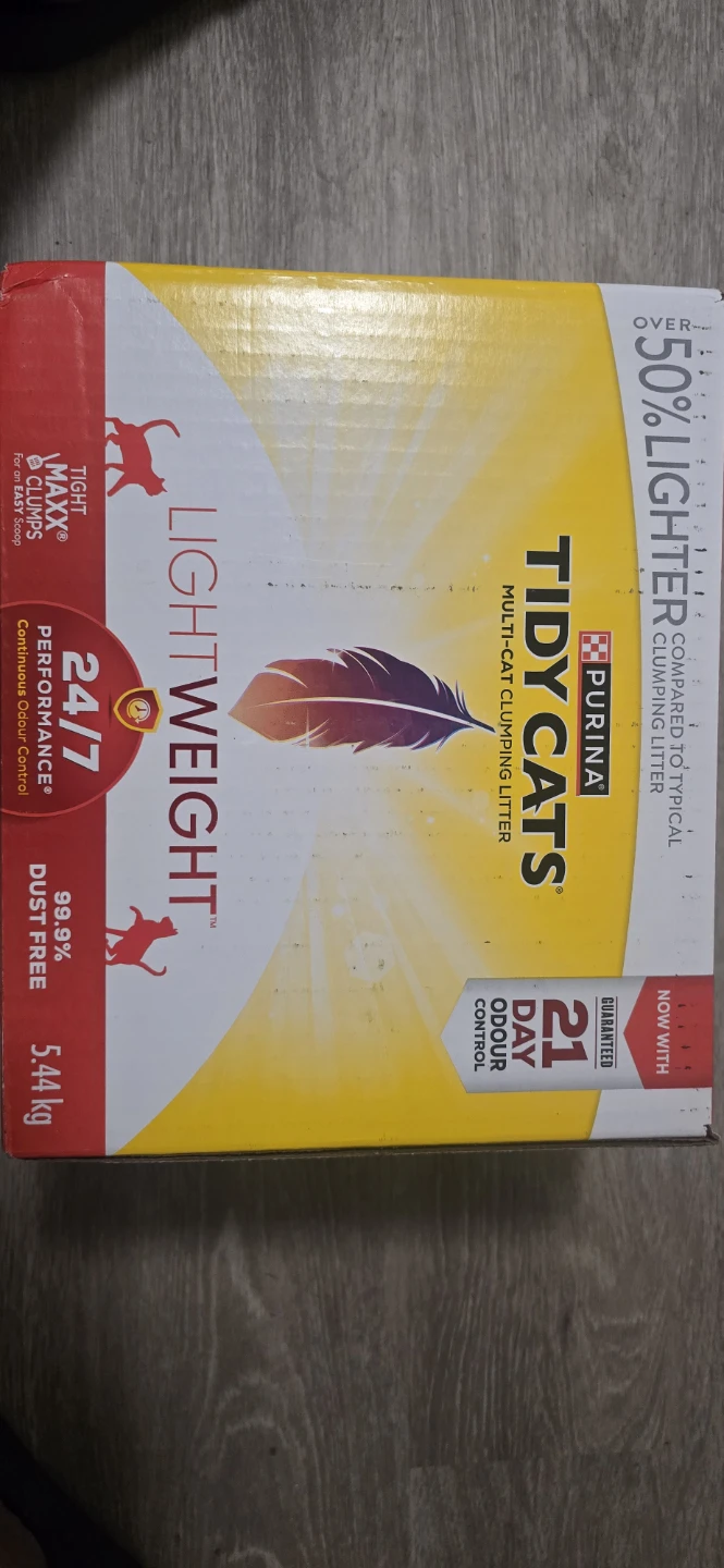 2 boxes of Purina Tidy Cats Lightweight Clumping Litter 5.44 kg - photo 2