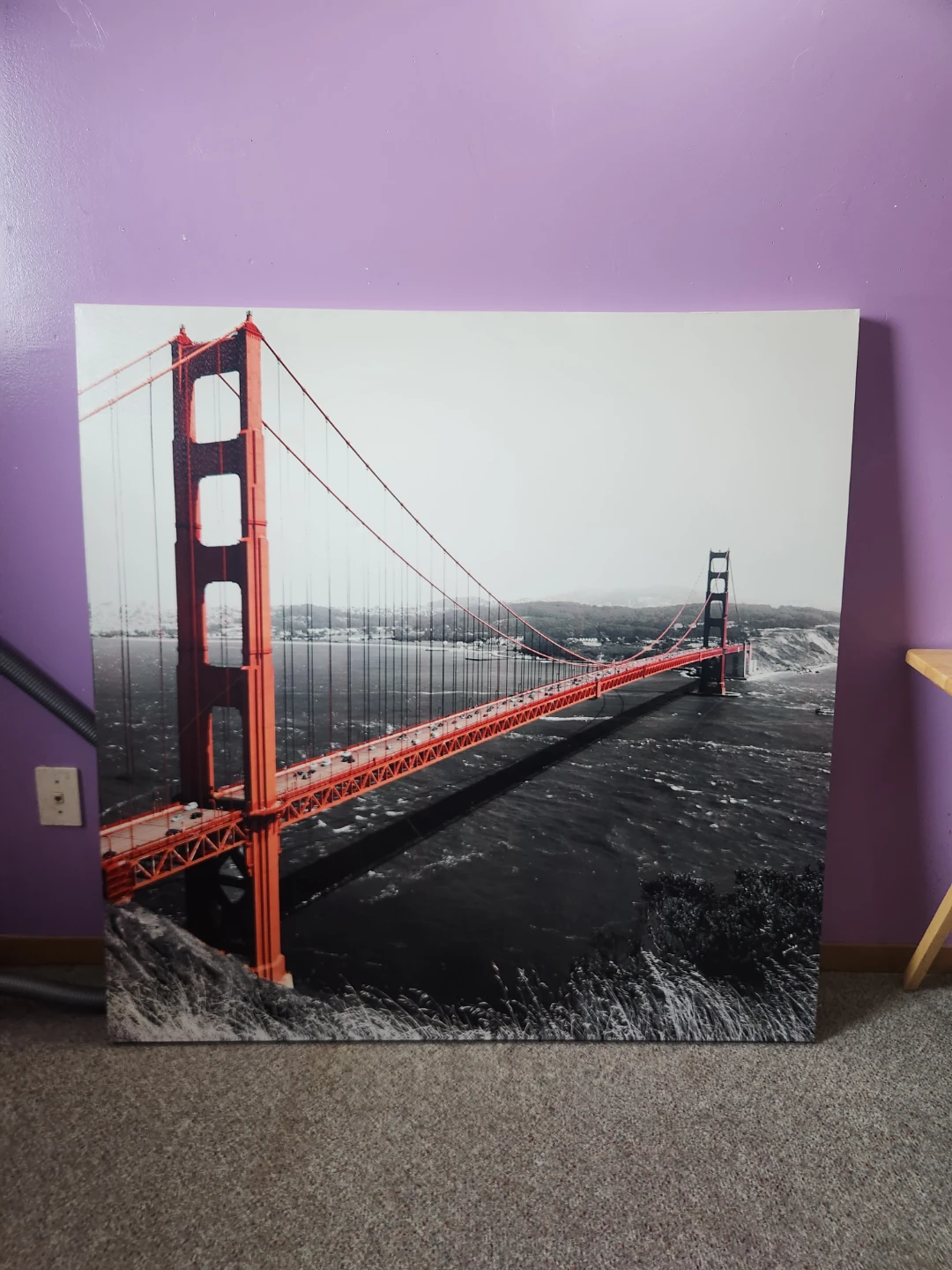 Golden Gate Bridge Canvas Print Wall Art