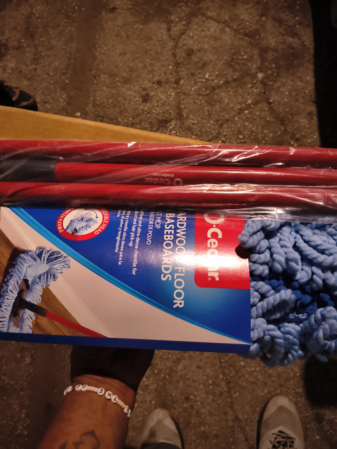 O-Cedar Hardwood Floor and Baseboard Mop
