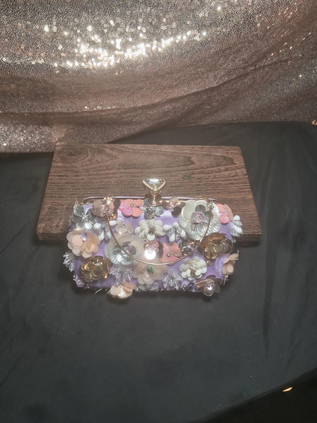 Embellished Clutch Handbag