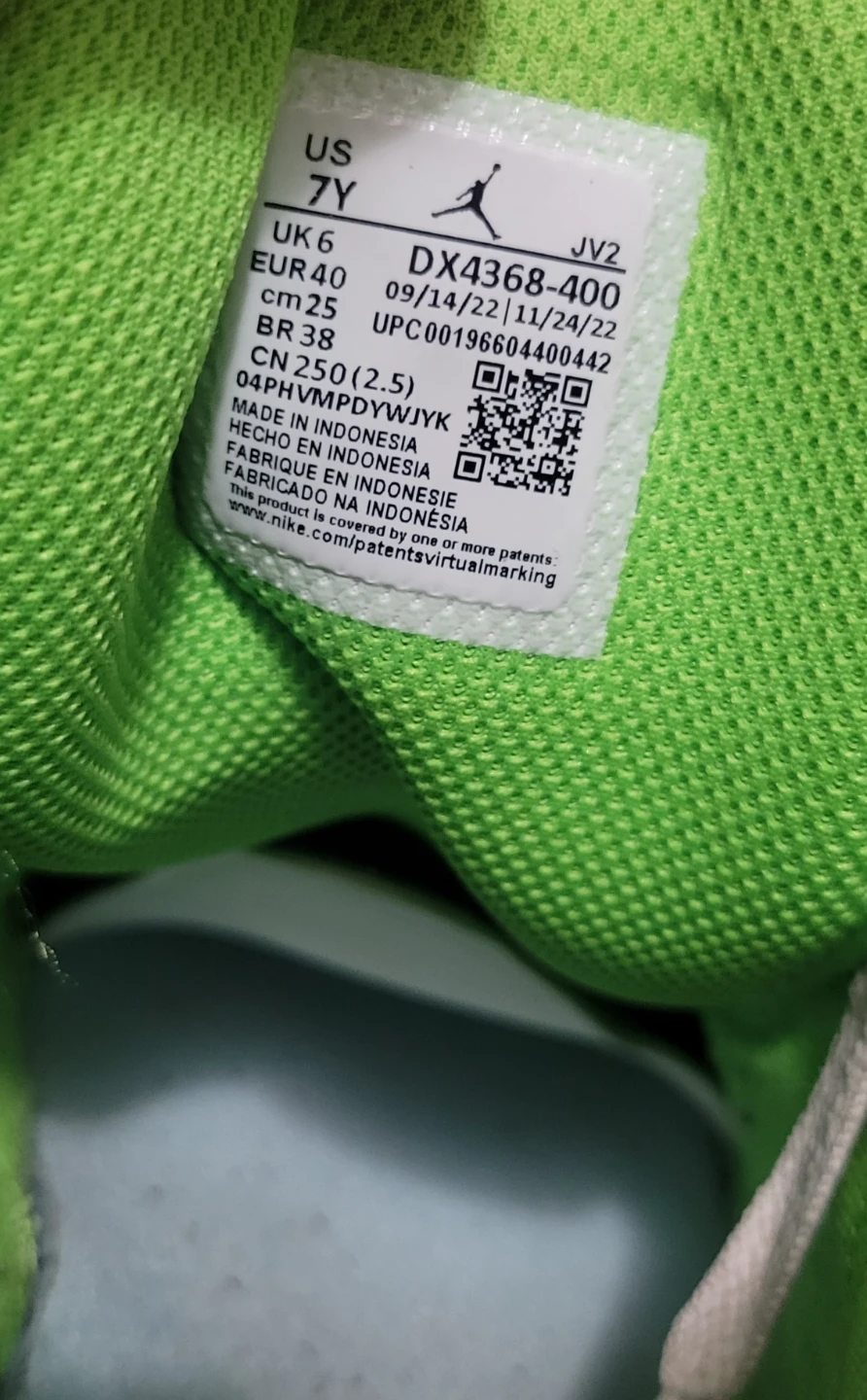 Nike Air Jordan 1 Mid GS 'Recycled Grind' DX4368-400 Size 7Y - photo 2