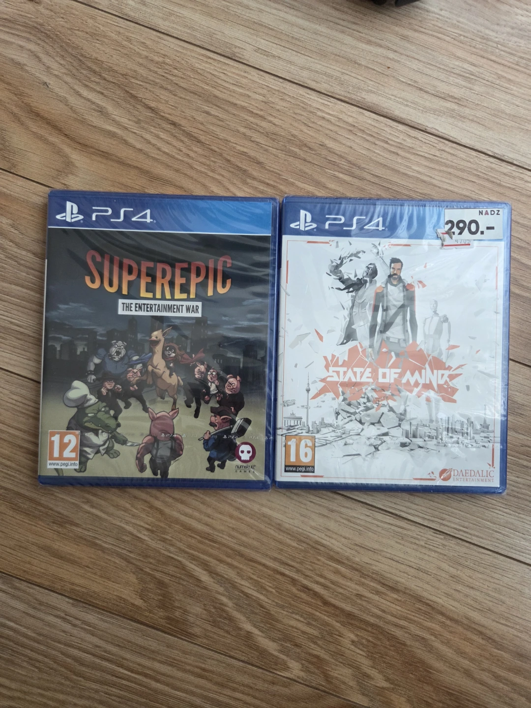PlayStation 4 Games - SuperEpic & State of Mind