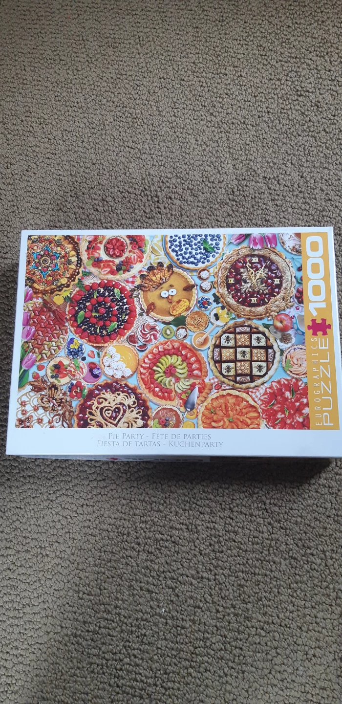 1000 Piece Pie Party Puzzle