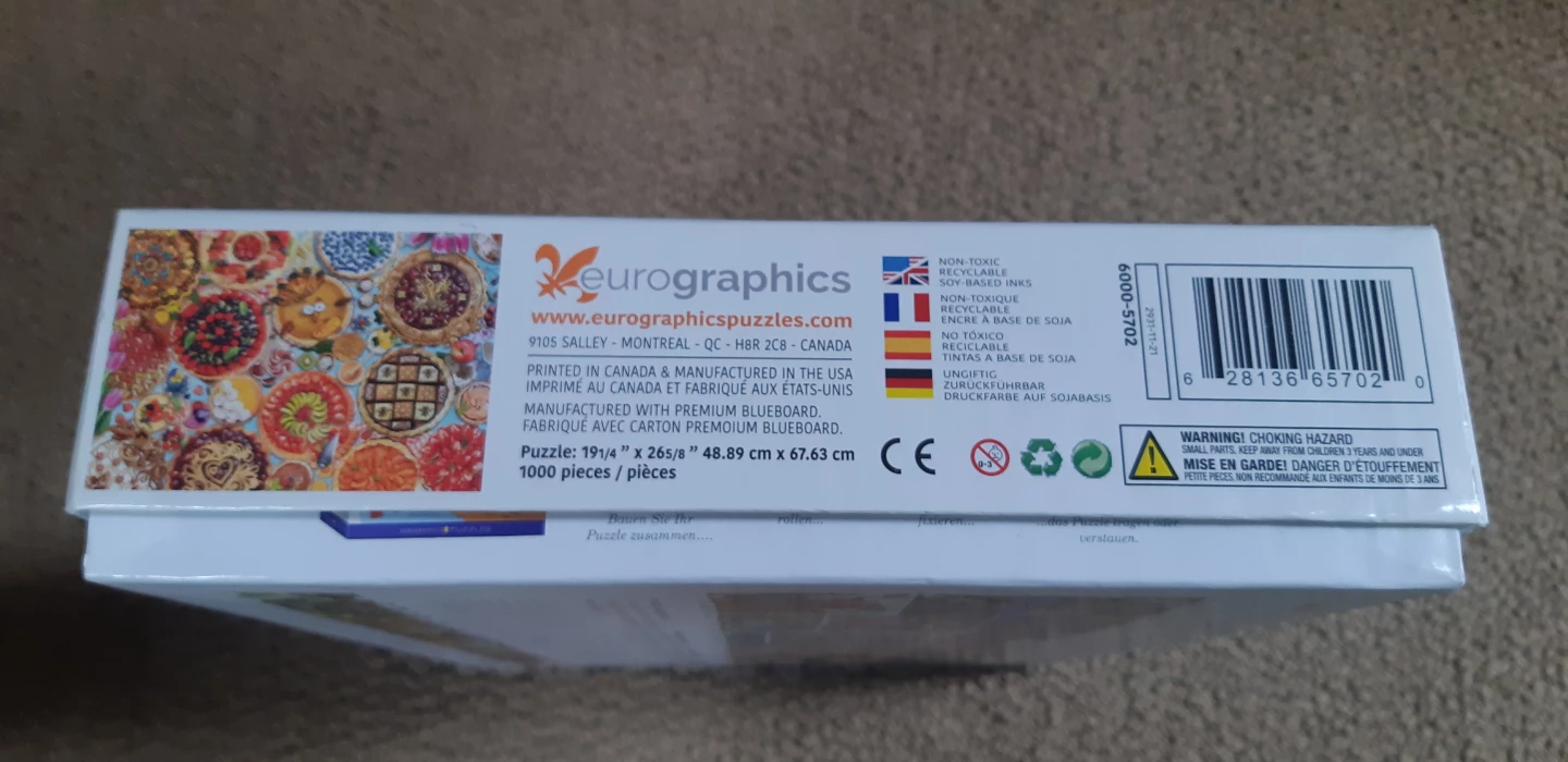 1000 Piece Pie Party Puzzle - photo 2