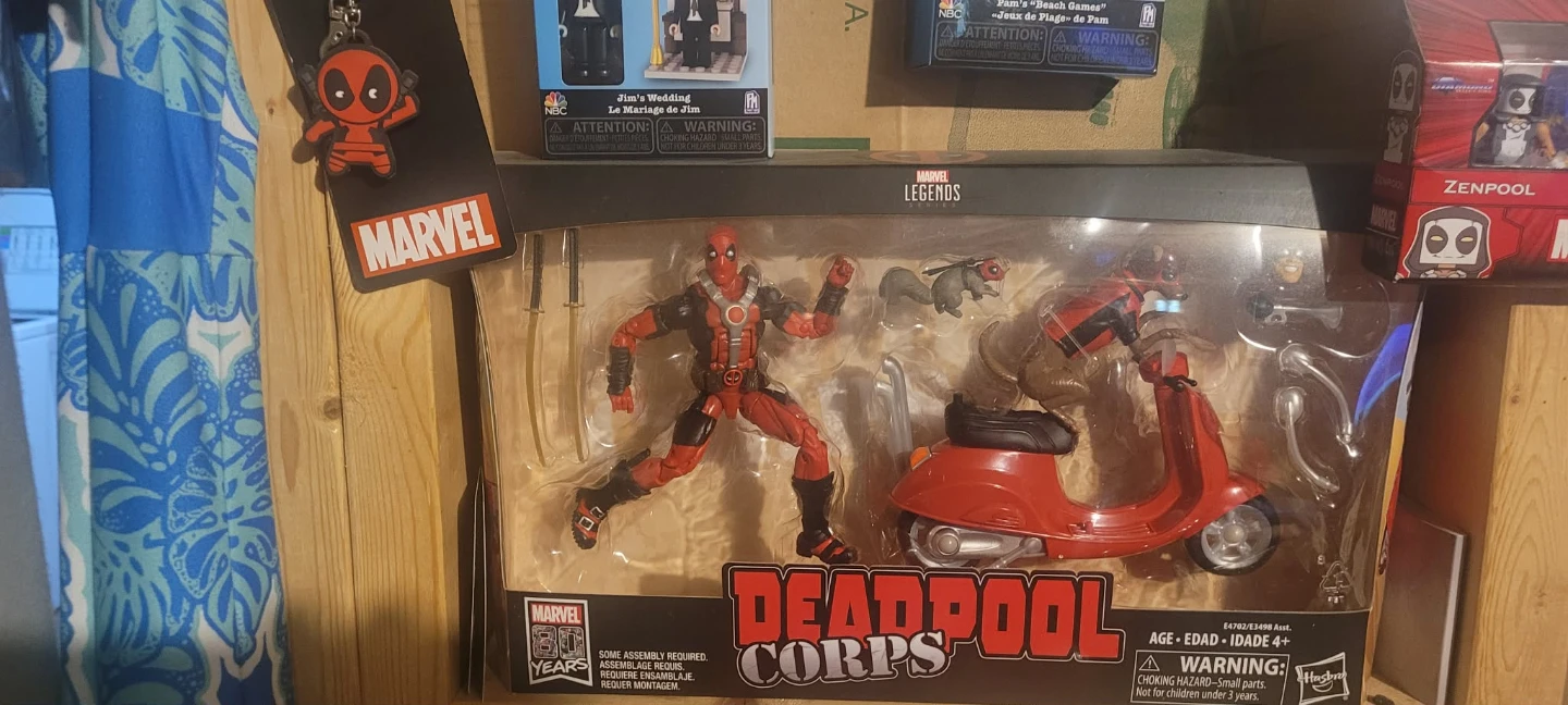 Marvel Legends Deadpool Corps Figure with Scooter