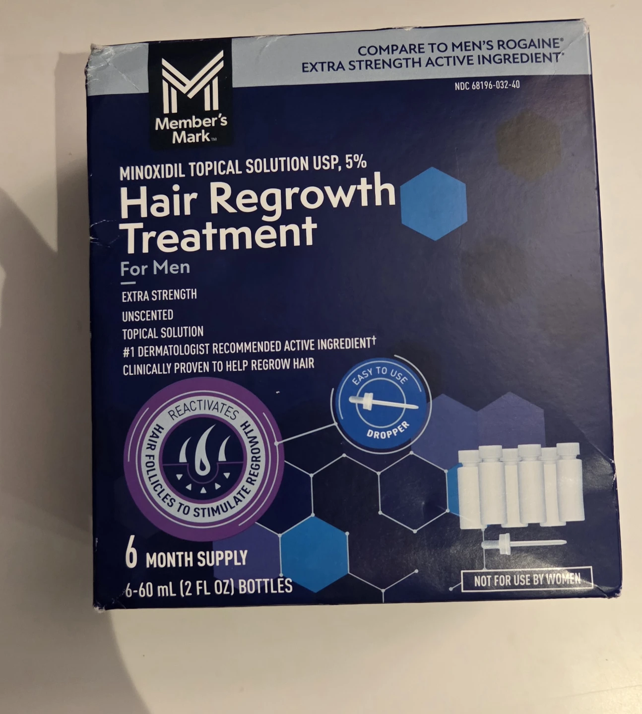 Minoxidil 5% for men - 6 month