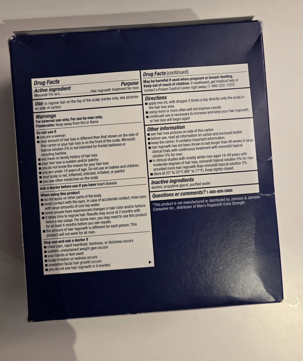 Minoxidil 5% for men - 6 month - photo 2