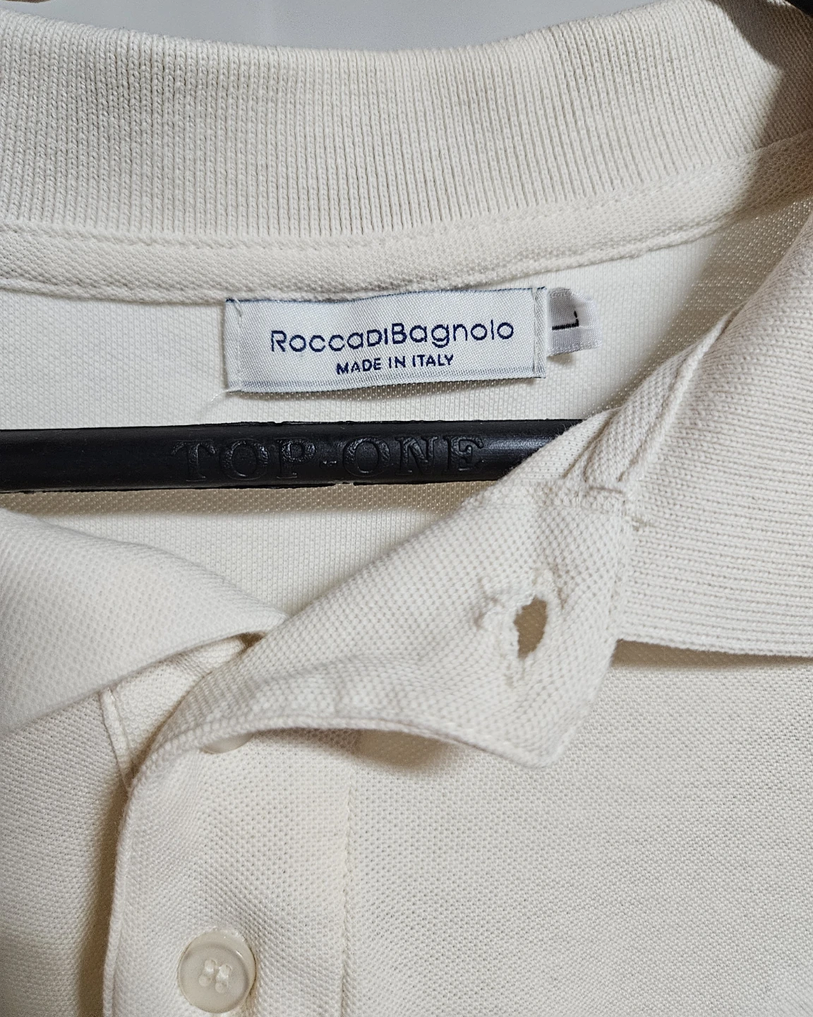 Beige Lightweight Polo Shirt - photo 2