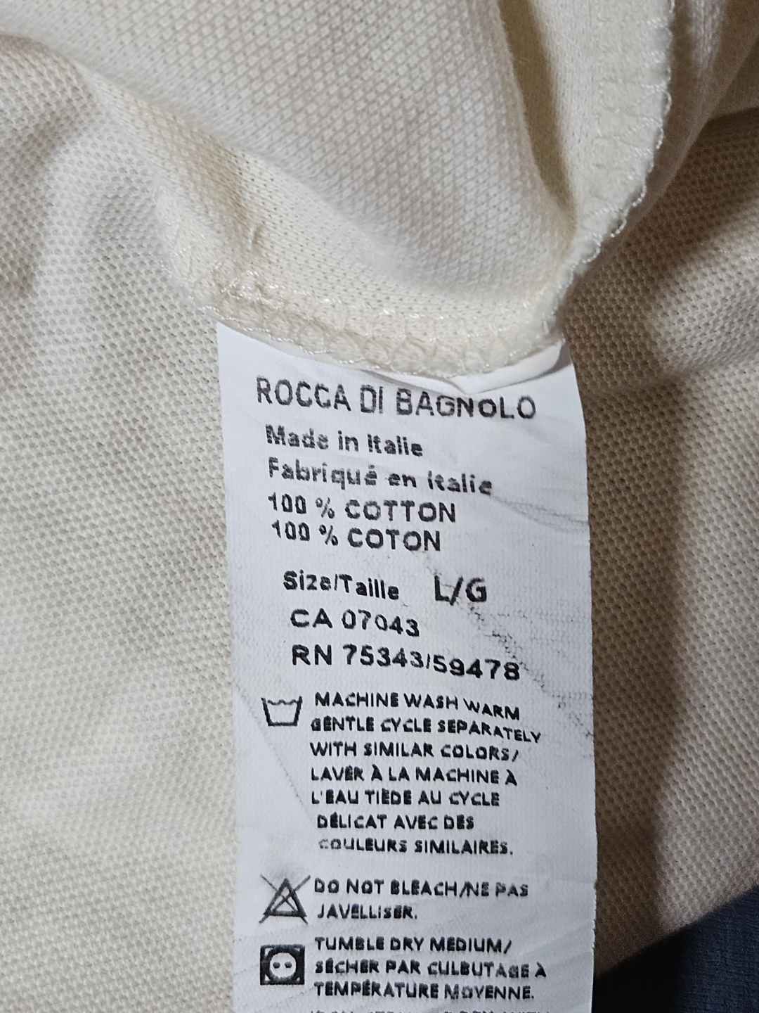 Beige Lightweight Polo Shirt - photo 3