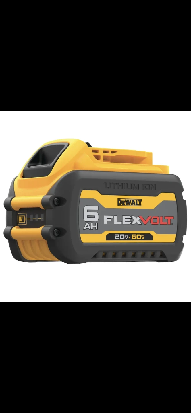 DEWALT FLEXVOLT 6.0 AH Battery 60v/20v
