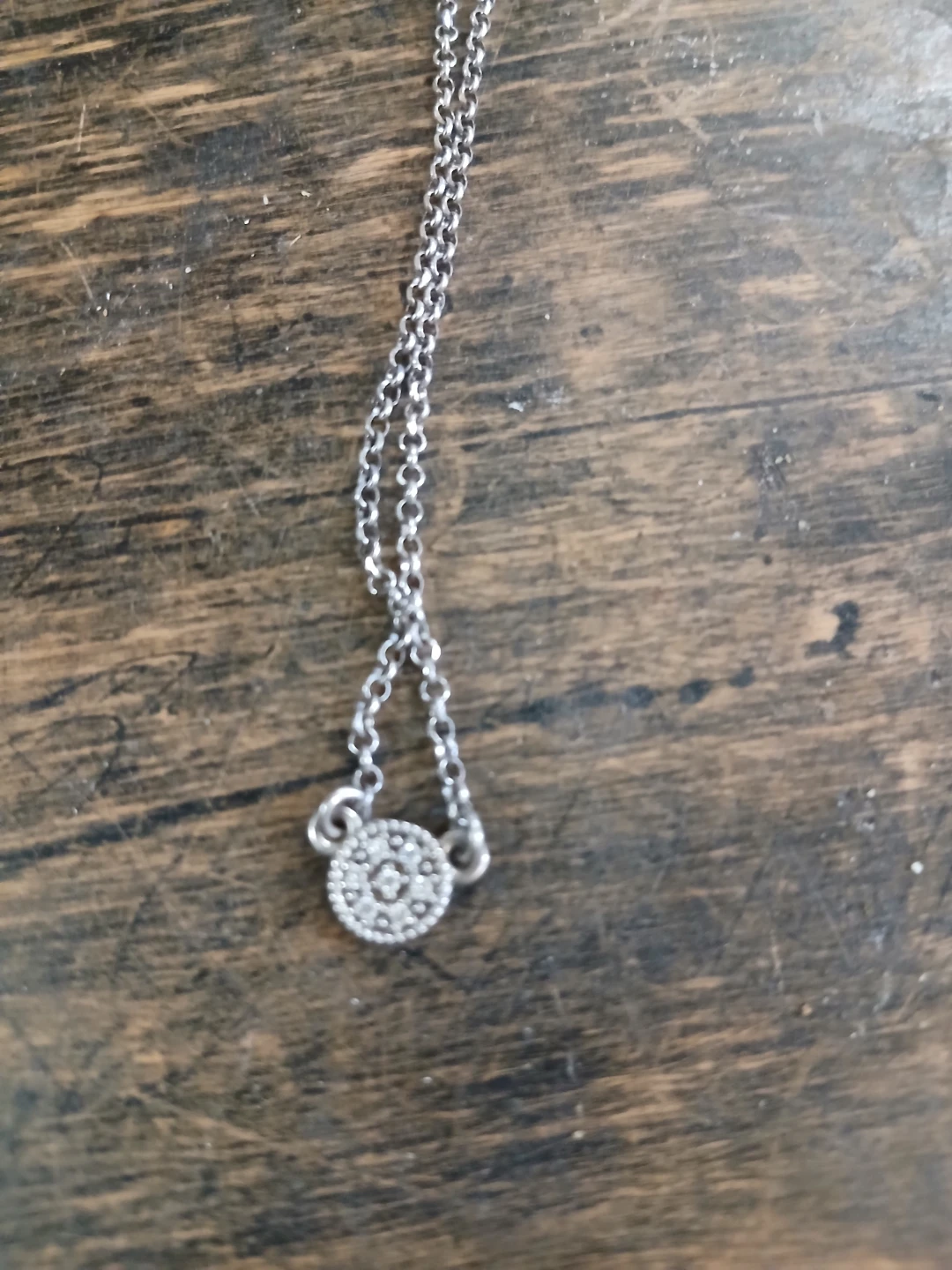 Silver Necklace with Pendant
