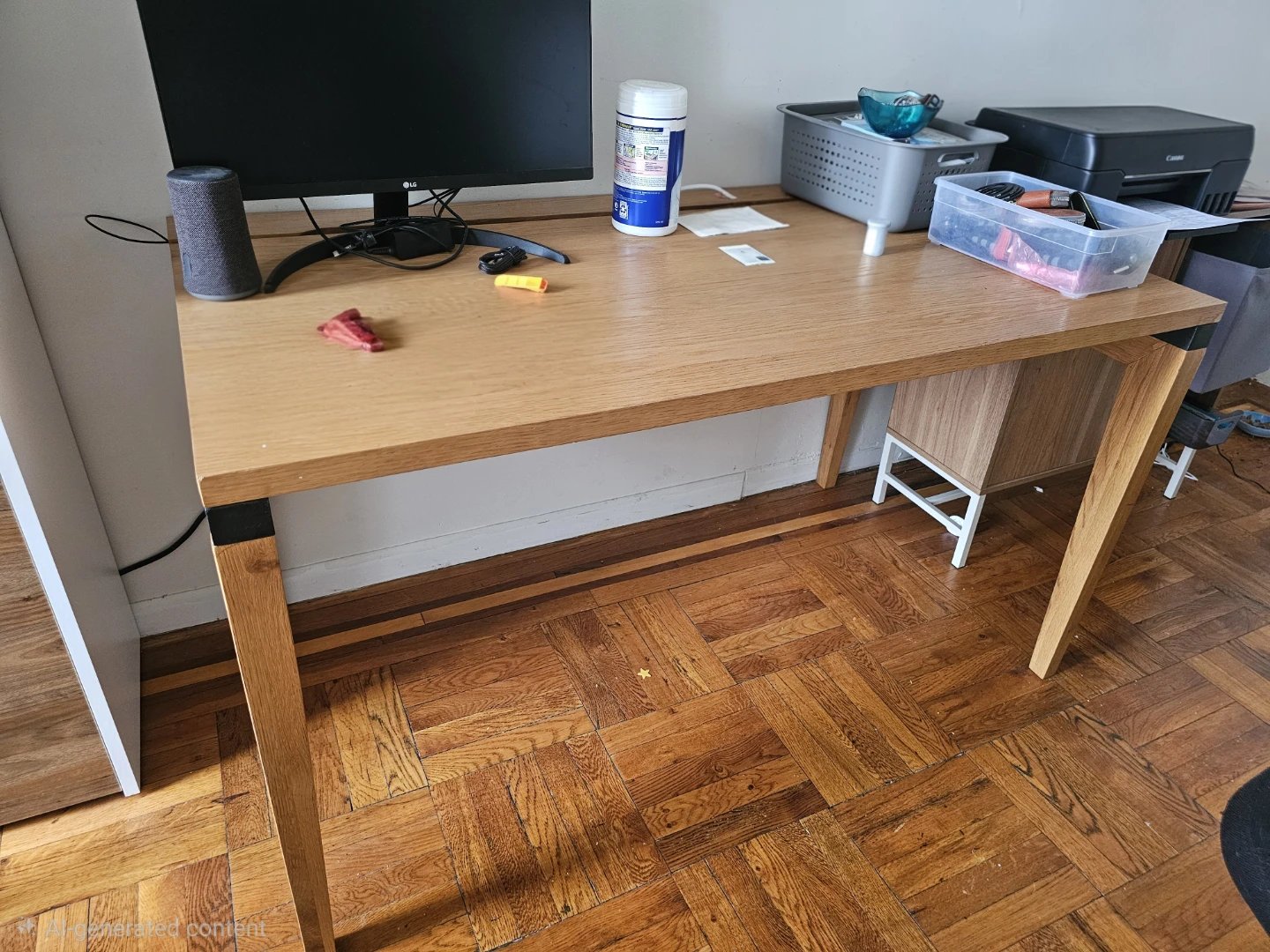 Wooden Desk from Article