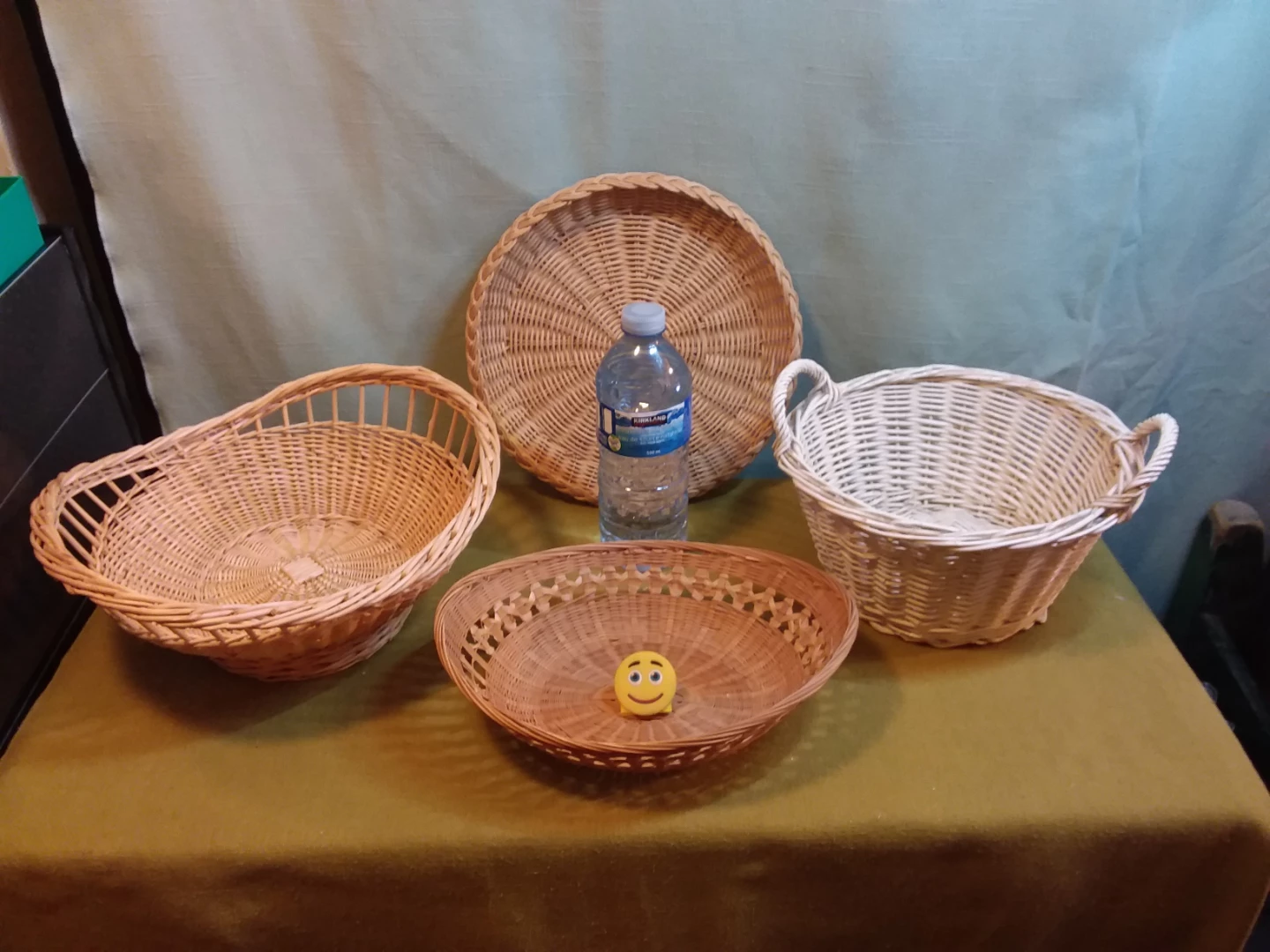 🗑️ ➡️ Wicker Baskets (Set of 4) 🗑️