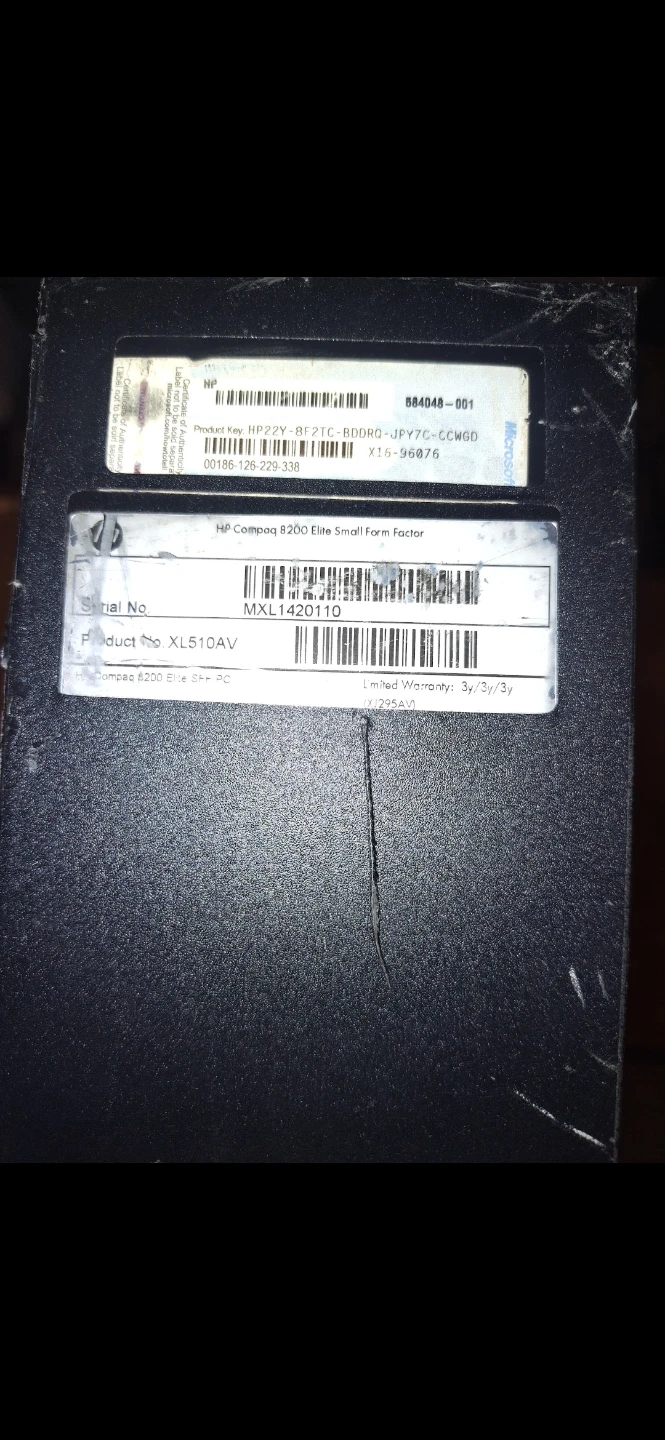 HP Compaq 8200 Elite Small Form Factor PC - photo 5