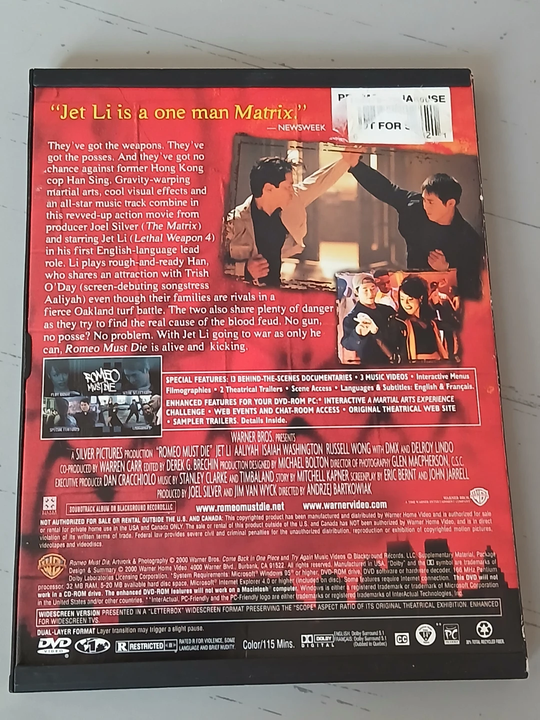 Romeo Must Die DVD - photo 3