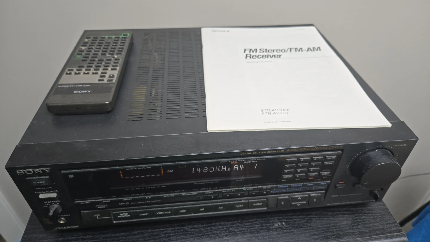 Sony Reciever/Amp with Remote - photo 2