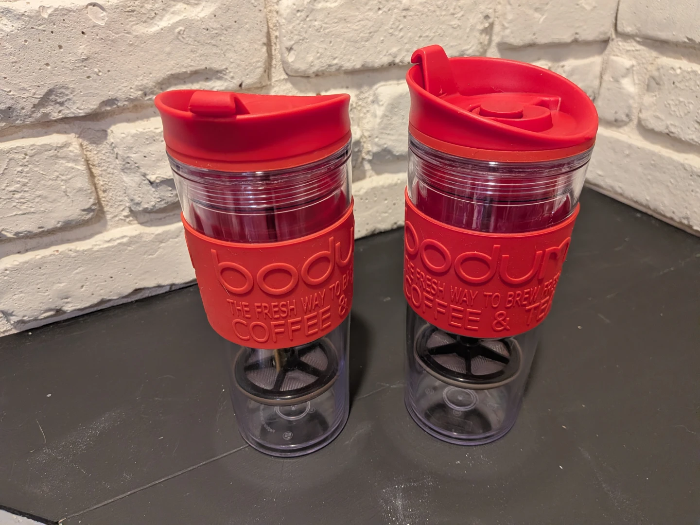 Bodum Travel French Press Coffee & Tea Maker Tumblers