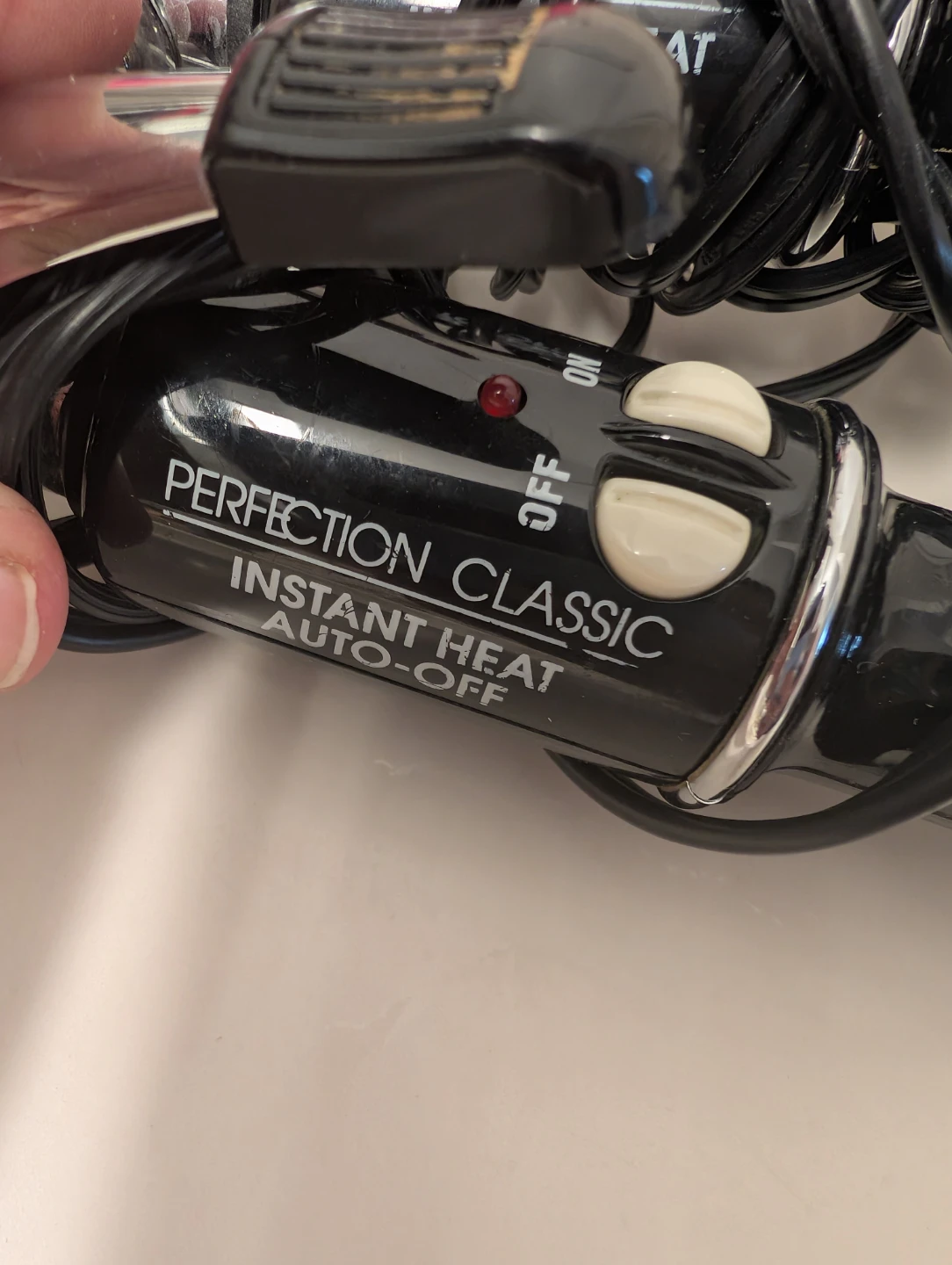 2 Curling Irons and Hair Dryer - photo 2