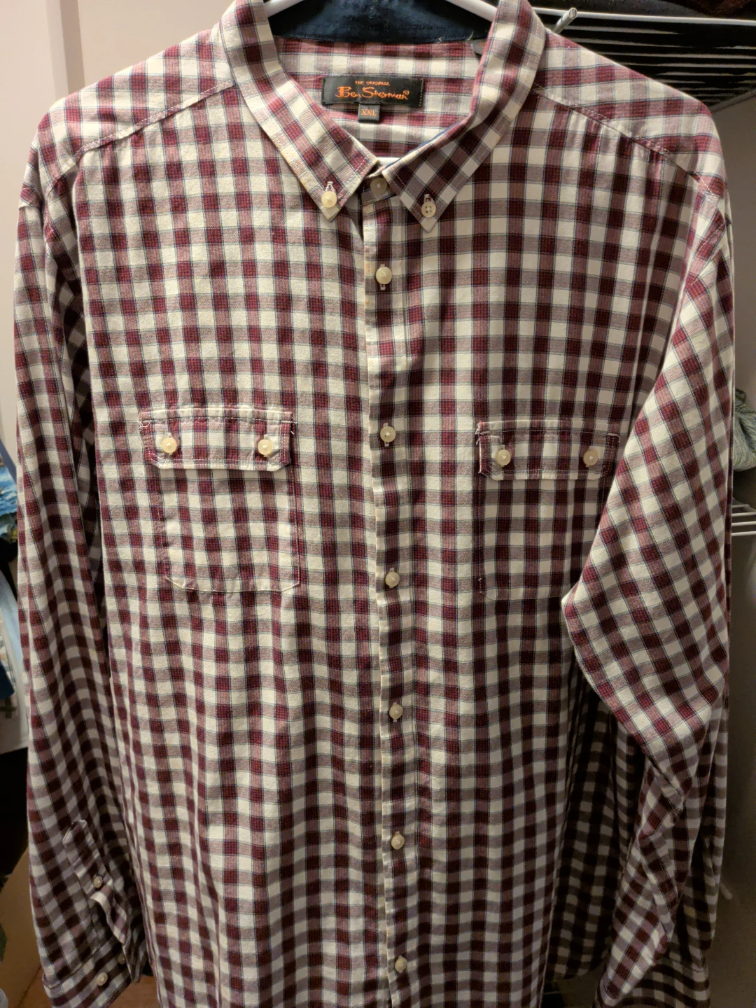 Ben Sherman Plaid Button-Up Shirt XXL - photo 2