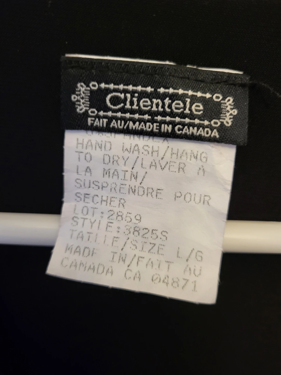 Clientele Black V-Neck Draped Dress Size L - photo 2