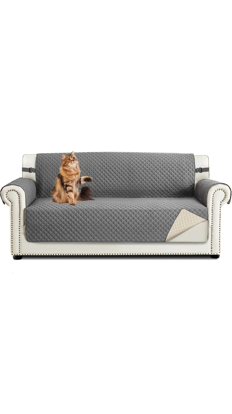 Waterproof & anti-slip couch sofa cover - photo 3