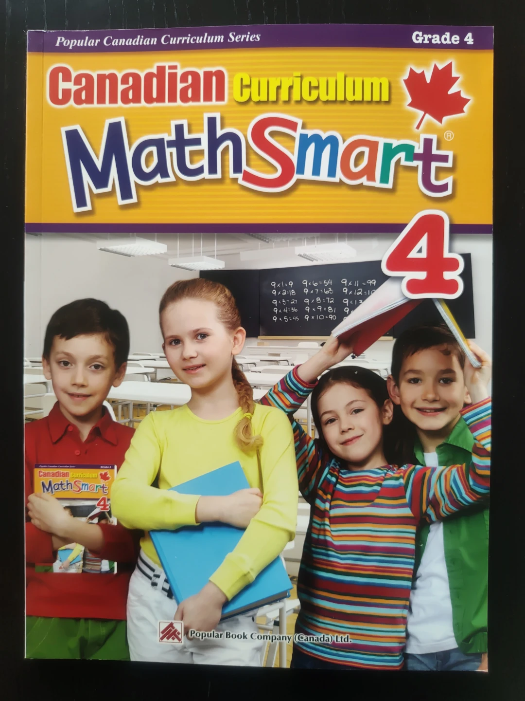 Canadian Curriculum Math Smart Grade 4 Workbook