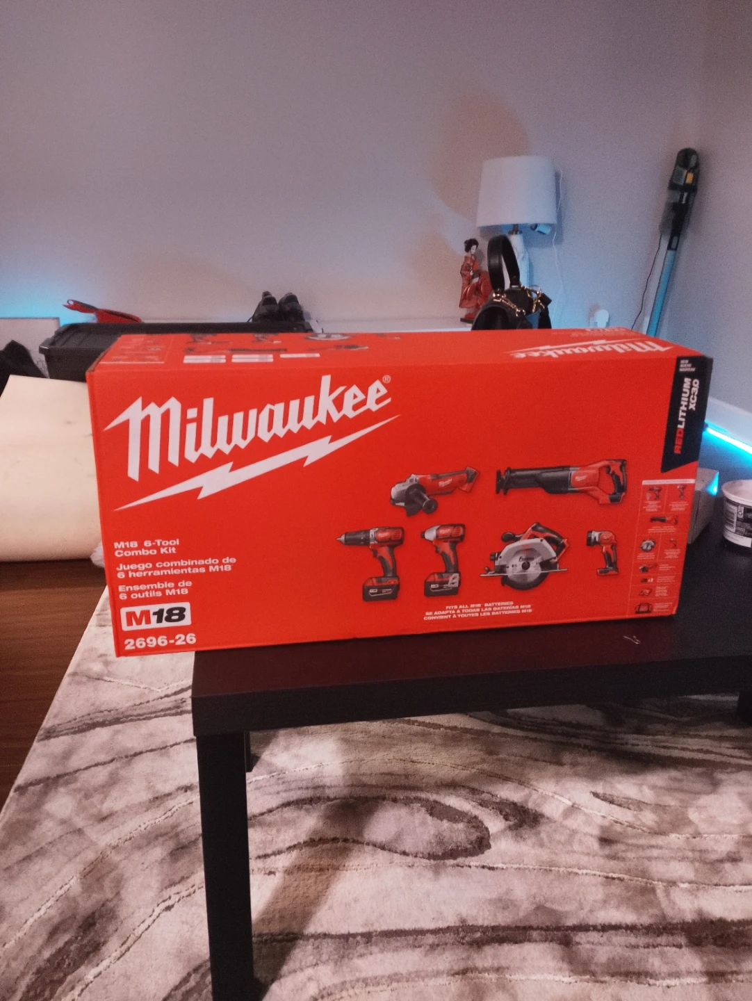 MILWAUKEE M18 6 TOOL COMBO KIT