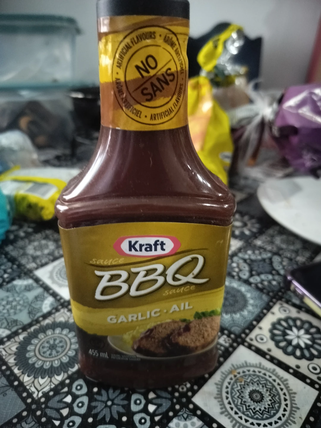 Kraft BBQ Sauce - Garlic