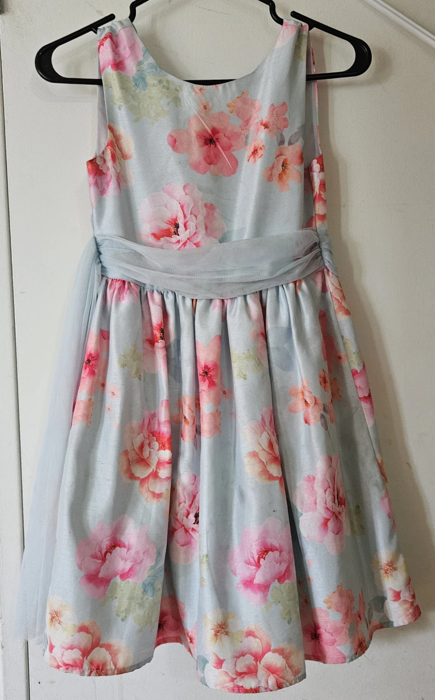 Light Blue Floral Dress size 10