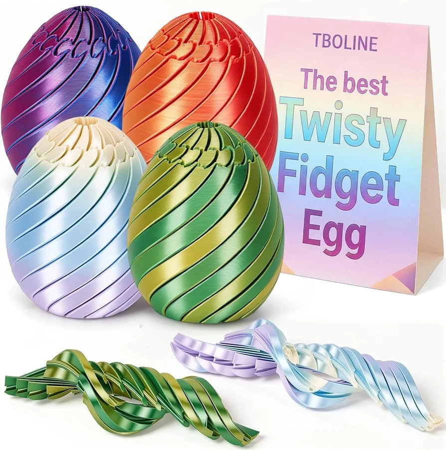 Tboline Twisty Fidget Egg Toys