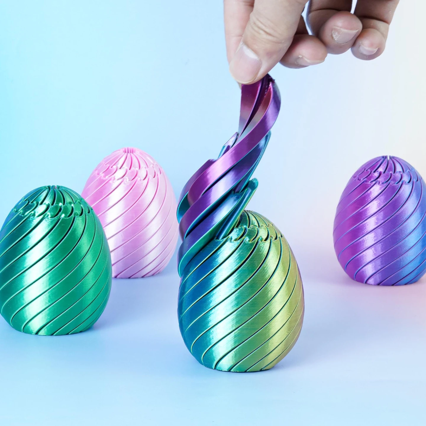 Tboline Twisty Fidget Egg Toys - photo 2