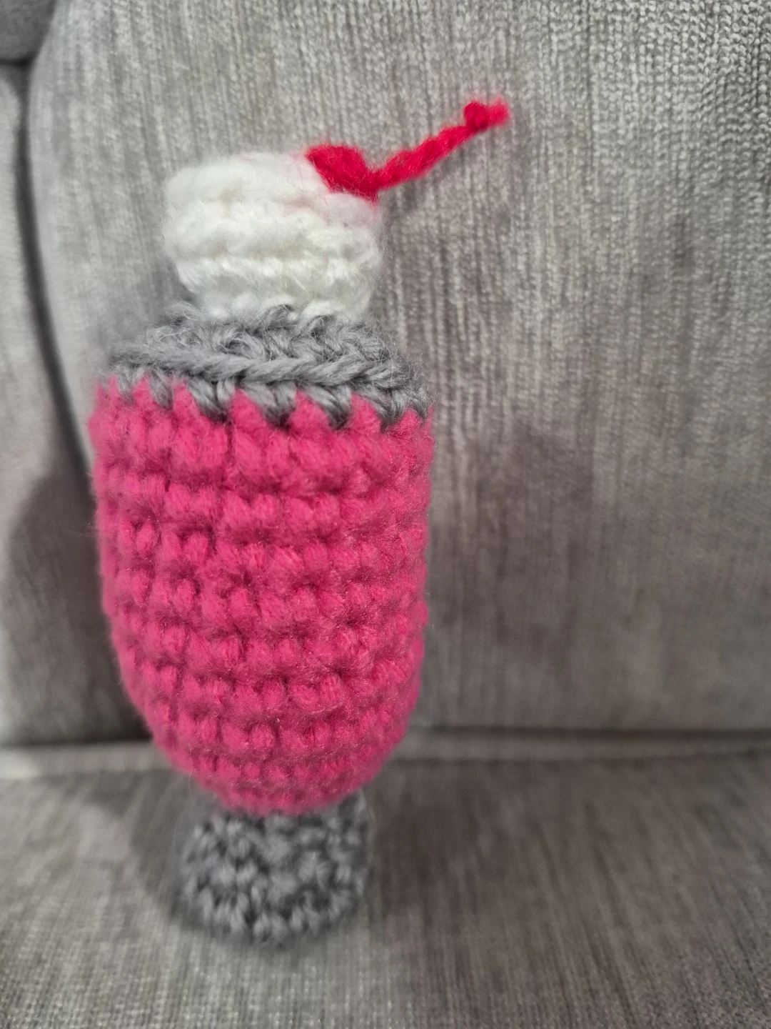 Handmade Crochet Drink Toy