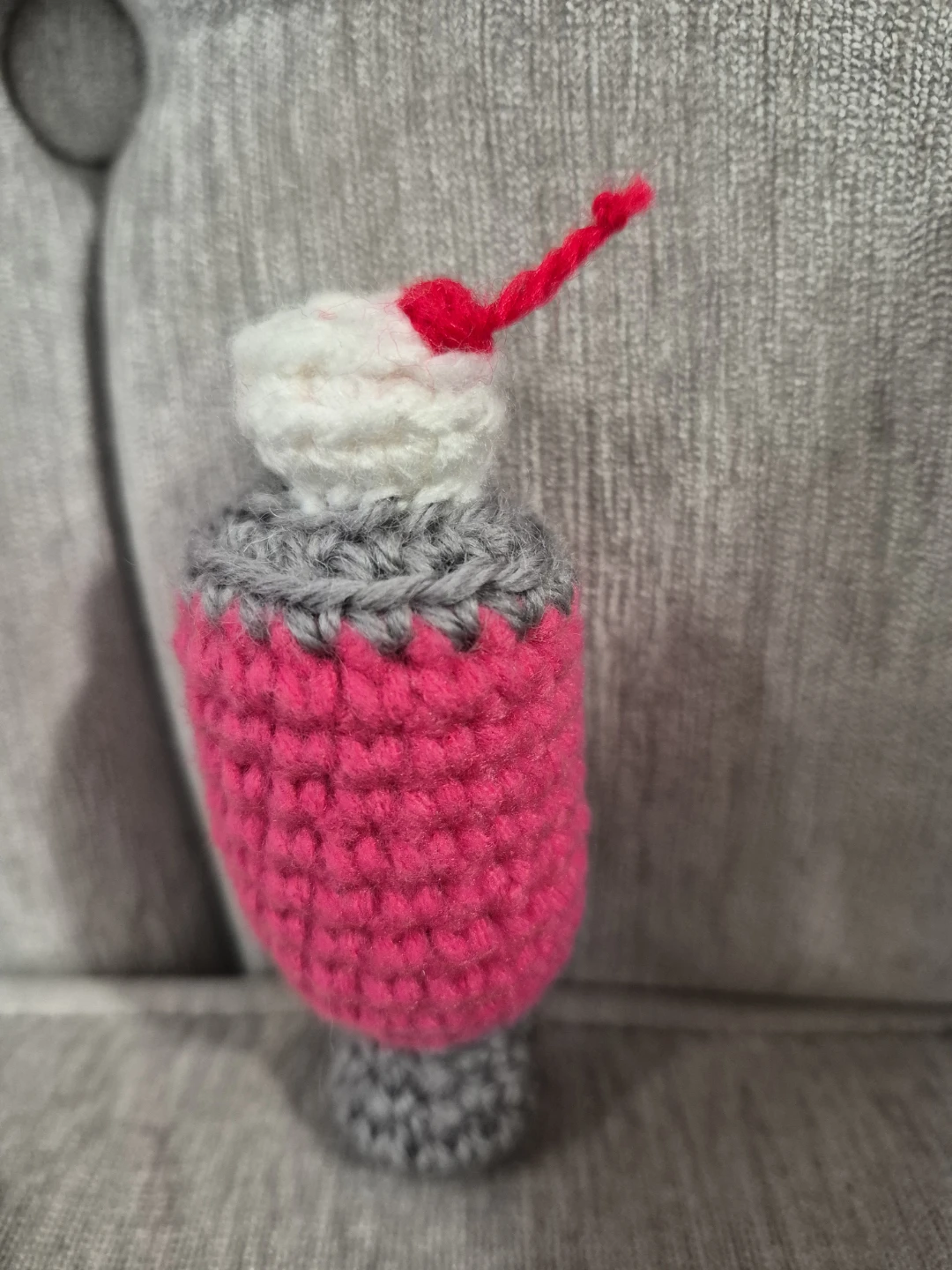 Handmade Crochet Drink Toy - photo 2