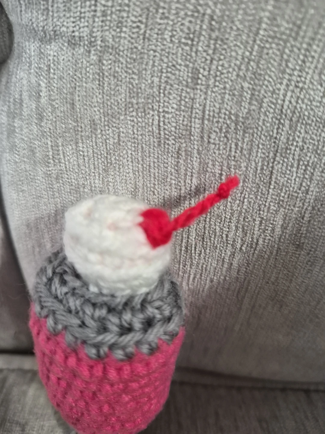 Handmade Crochet Drink Toy - photo 4
