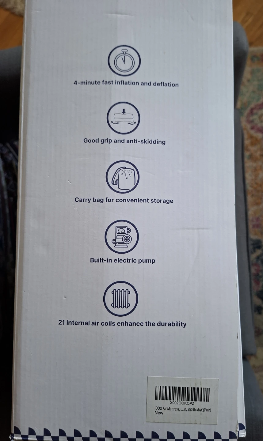 Brand New Air Mattress Twin (Single) - photo 2